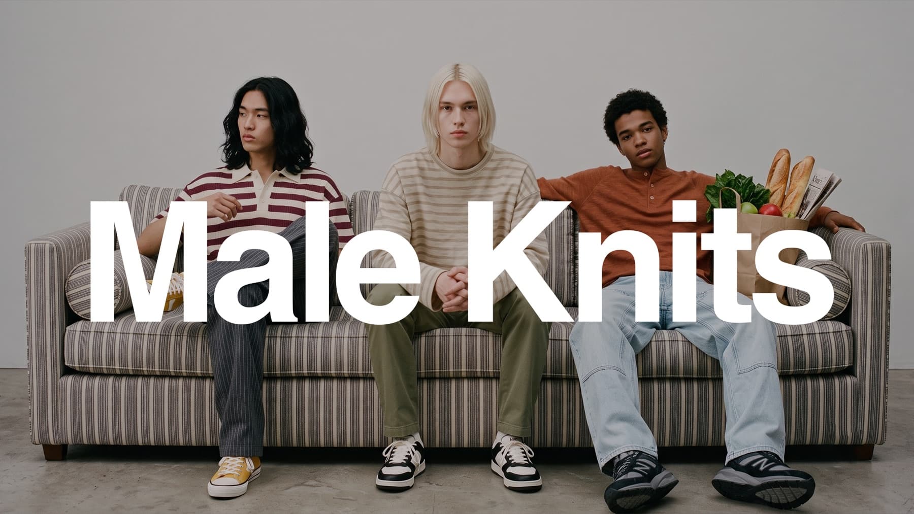 Male Knits collection
