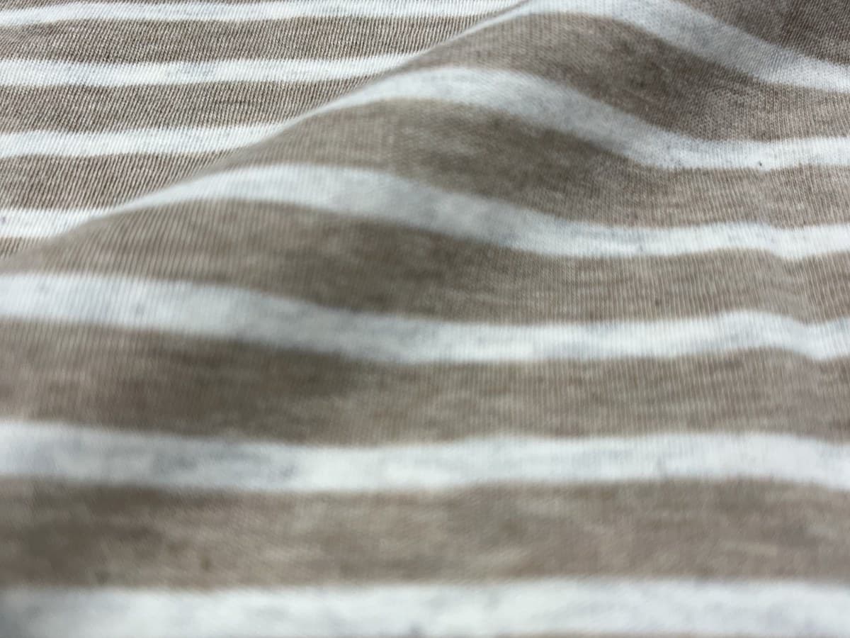 Interlock swatch, 60% Cotton, 40% Polyester