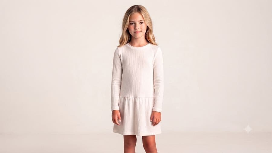 Mini Jacquard shown on model