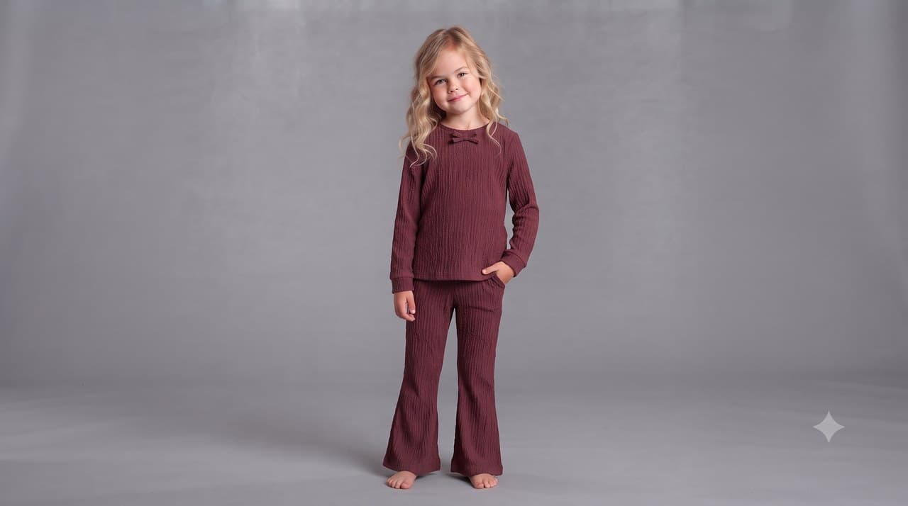 Jacquard shown on model