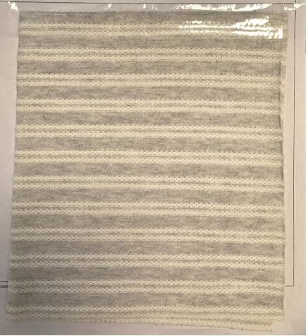 Jersey Jacquard swatch, 60% Cotton, 40% Polyester