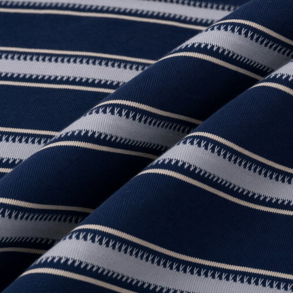 Single Jersey Jacquard swatch, 100% Cotton
