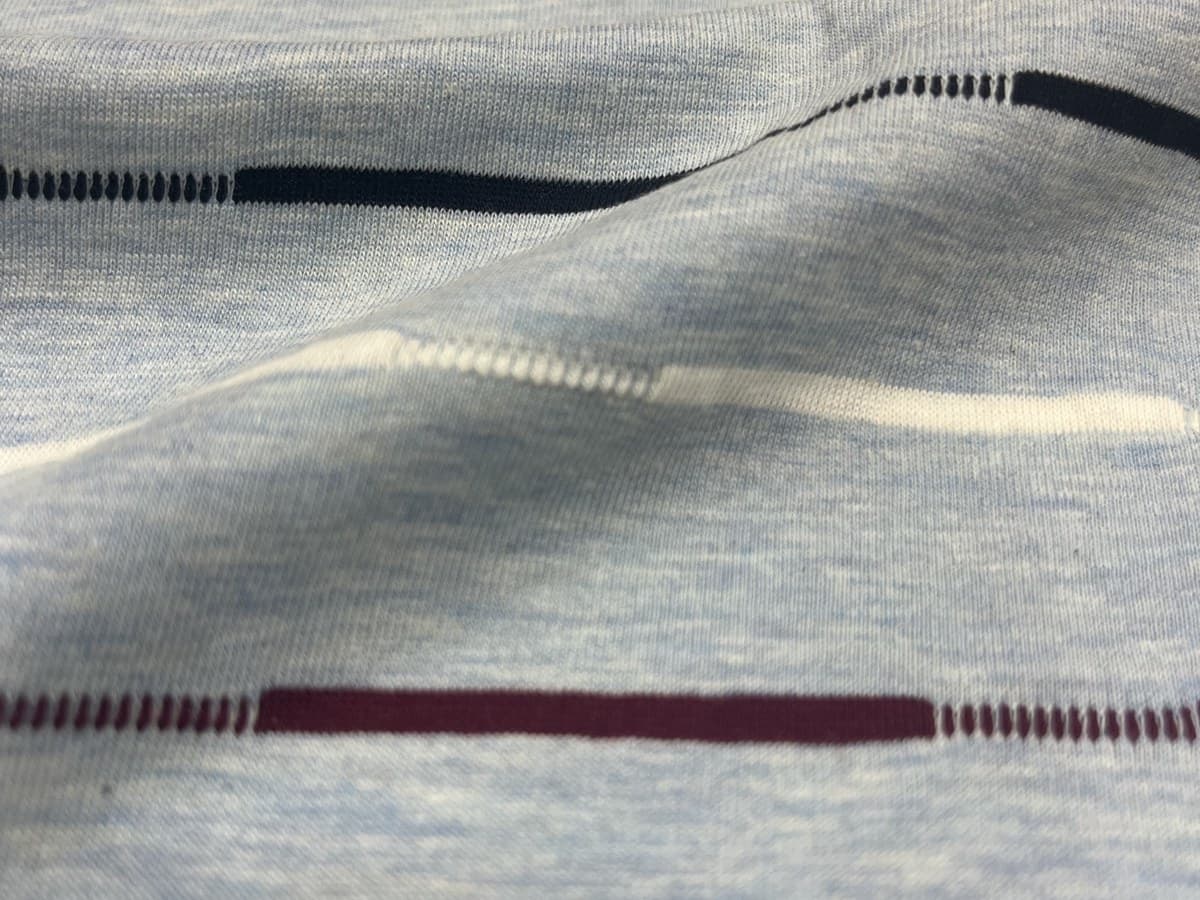 Single Jersey Jacquard swatch, 100% Cotton