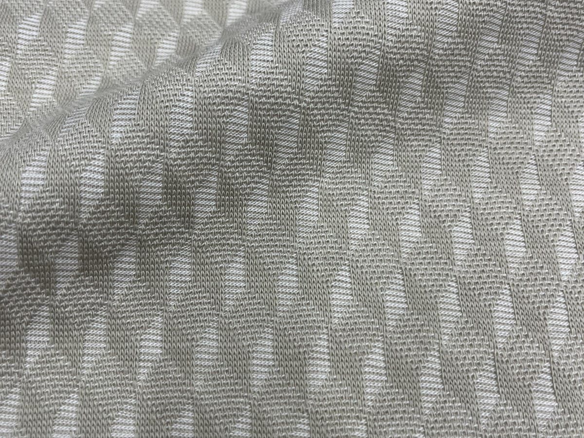 Transfer Jacquard swatch, 100% Cotton