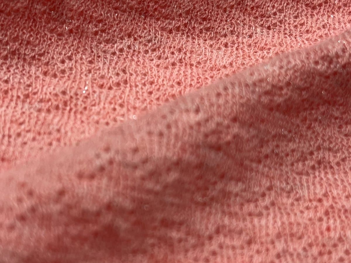 Pointelle Jacquard swatch, 60% Polyester, 40% Cotton