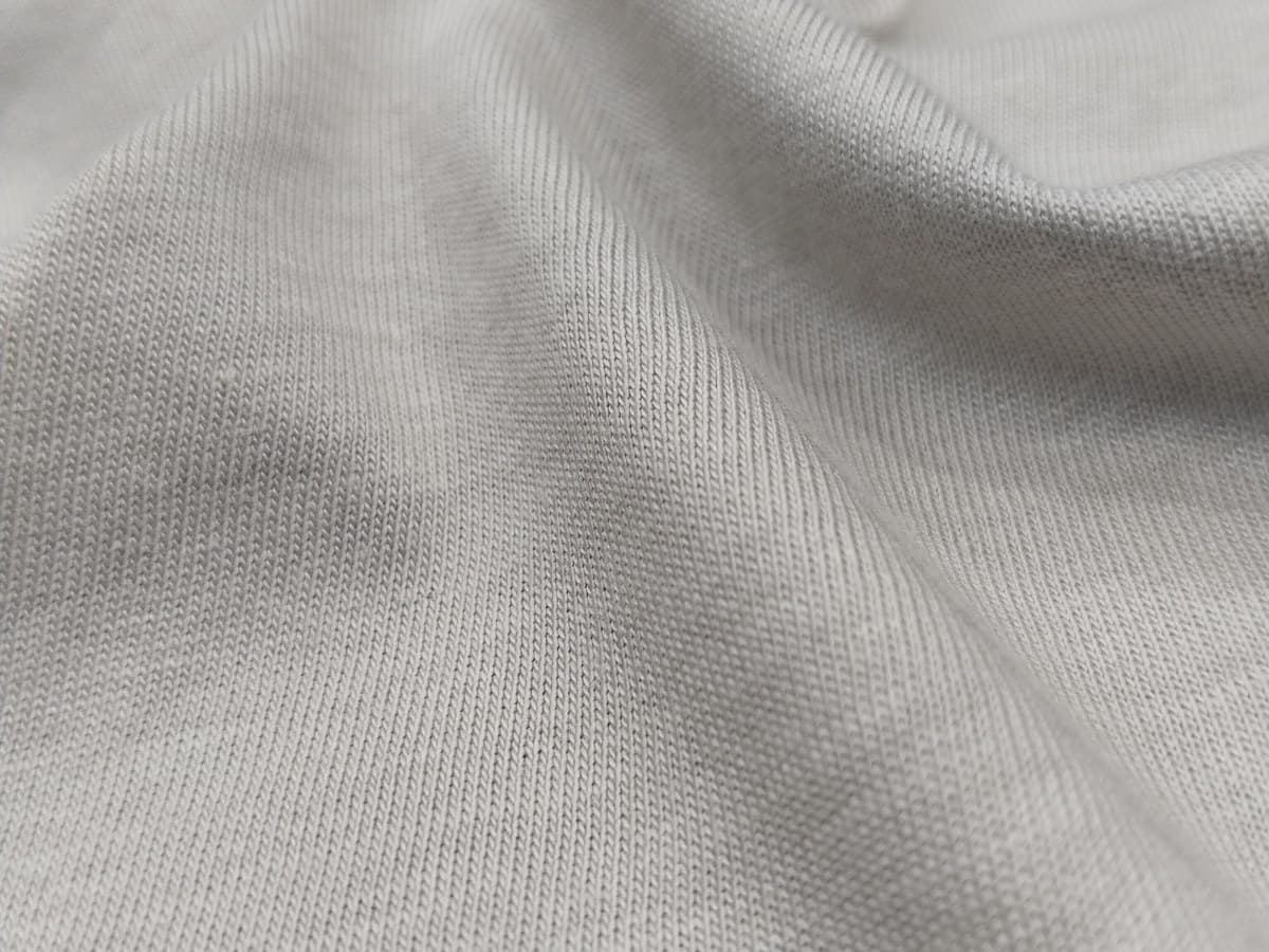 Single Jersey swatch, 50% Modal, 50% Cotton