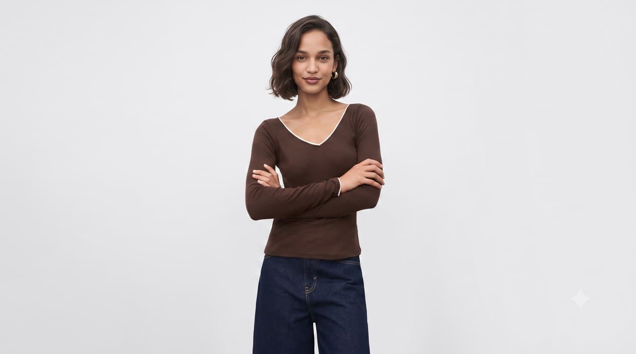 Jersey shown on model
