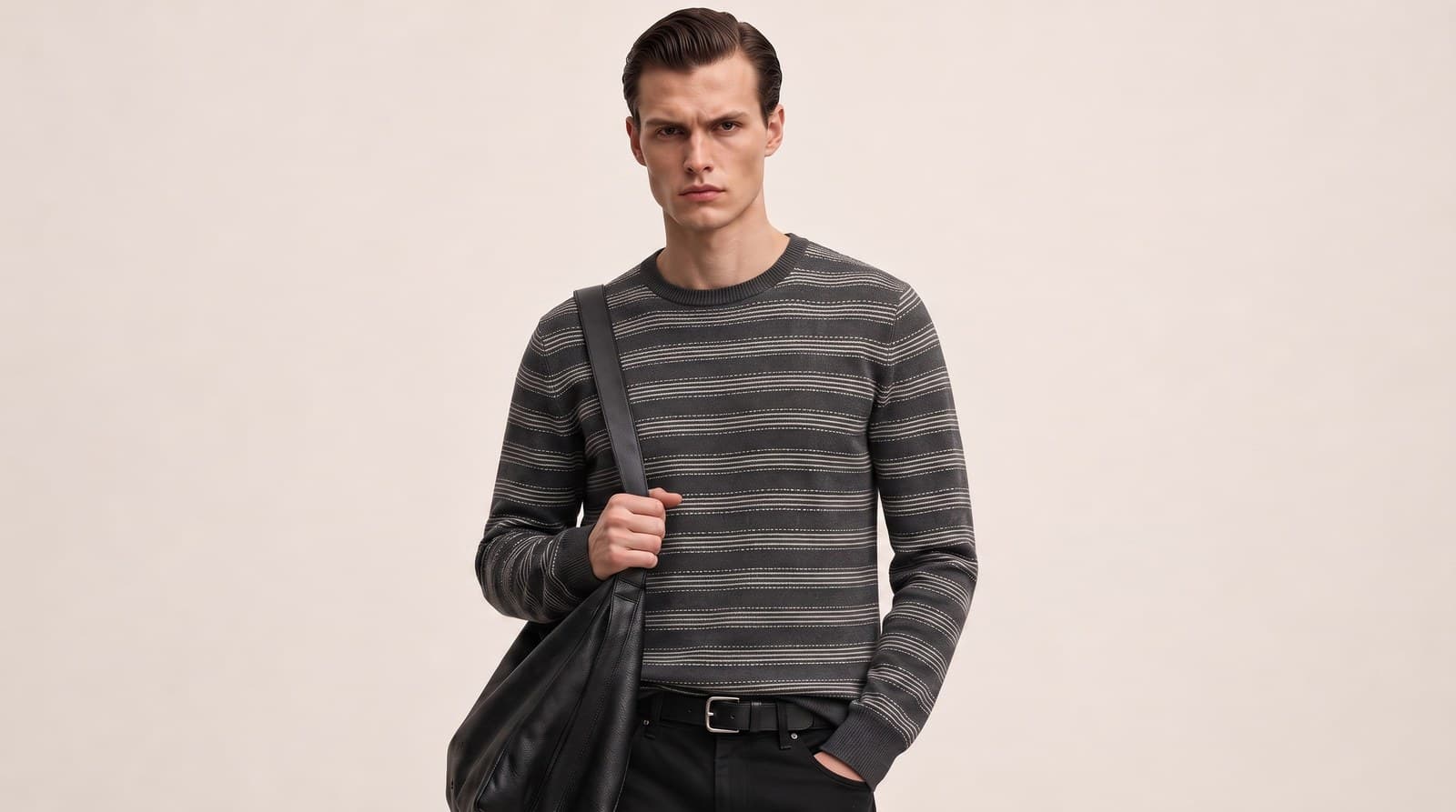 4 Track Jersey shown on model