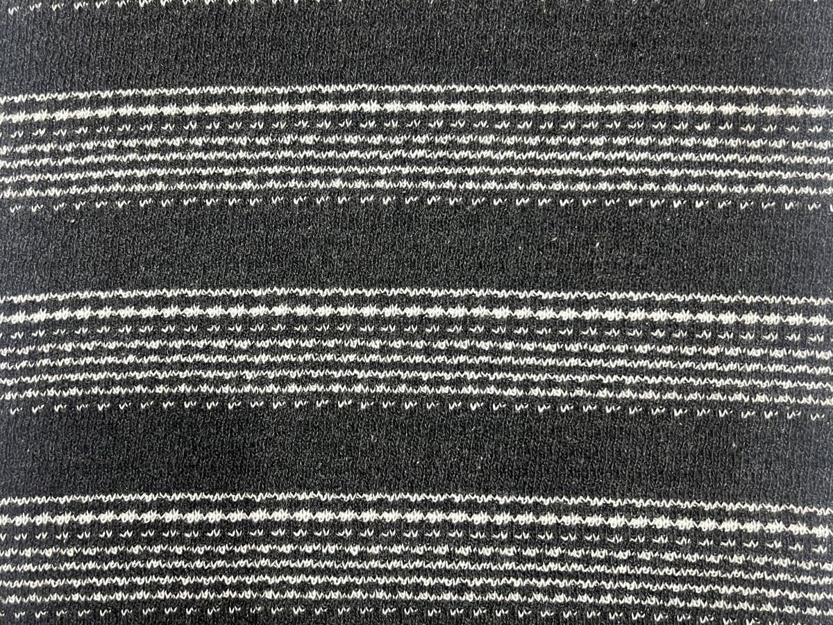 4 Track Jersey swatch, 80% Cotton, 20% Polyester