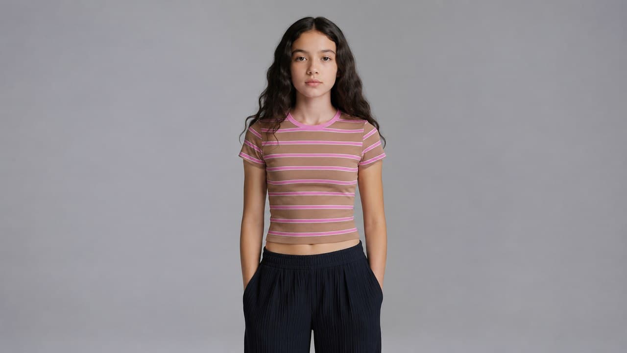 Single Jersey shown on model