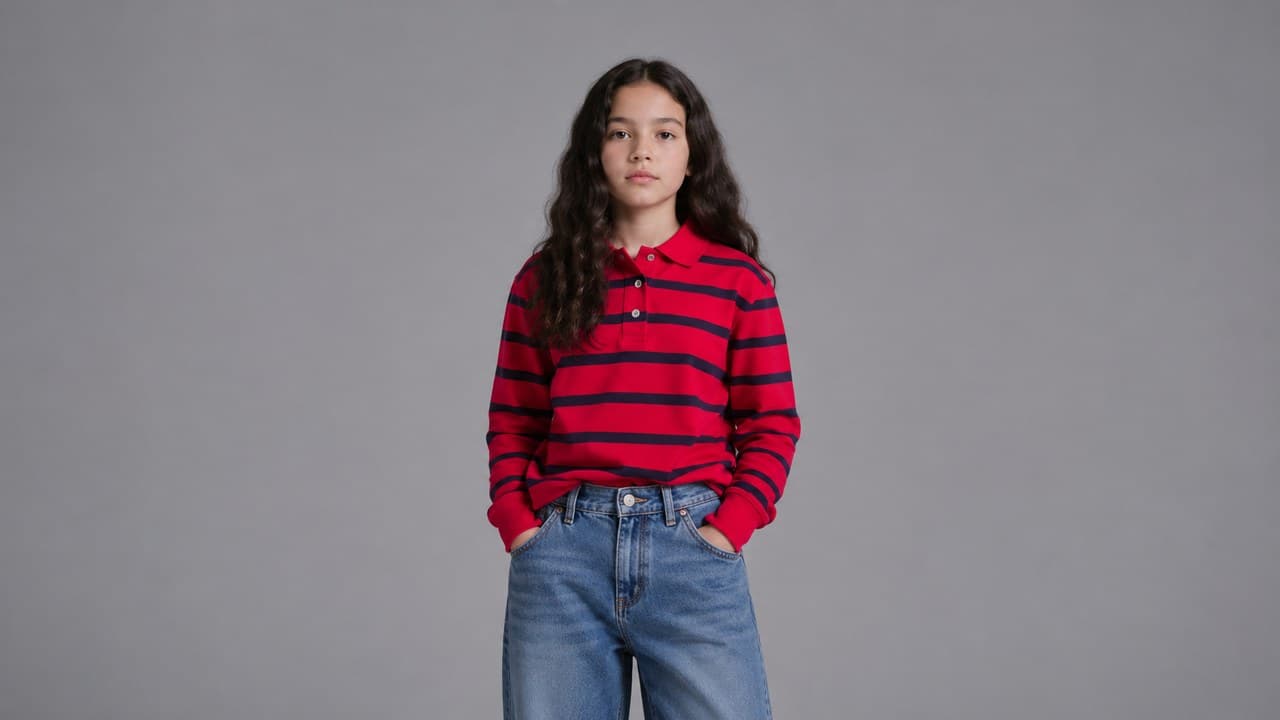 Single Jersey shown on model