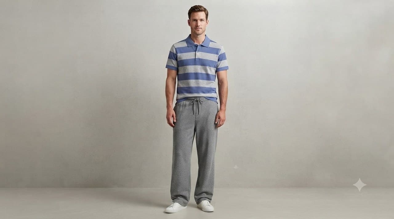 Single Jersey shown on model