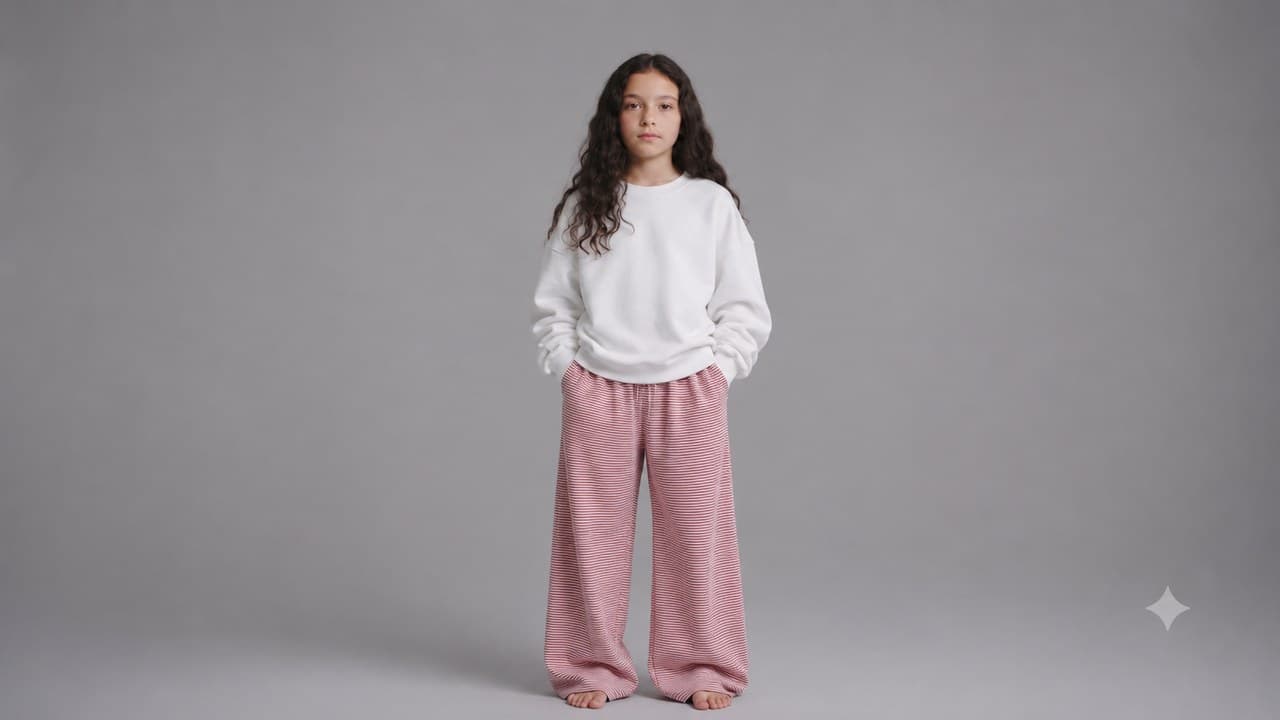 Single Jersey shown on model