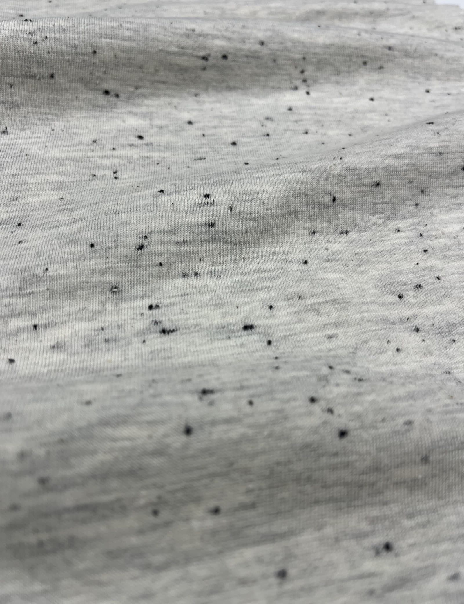 Single Jersey Neppy swatch, 97% Cotton, 3% Polyester