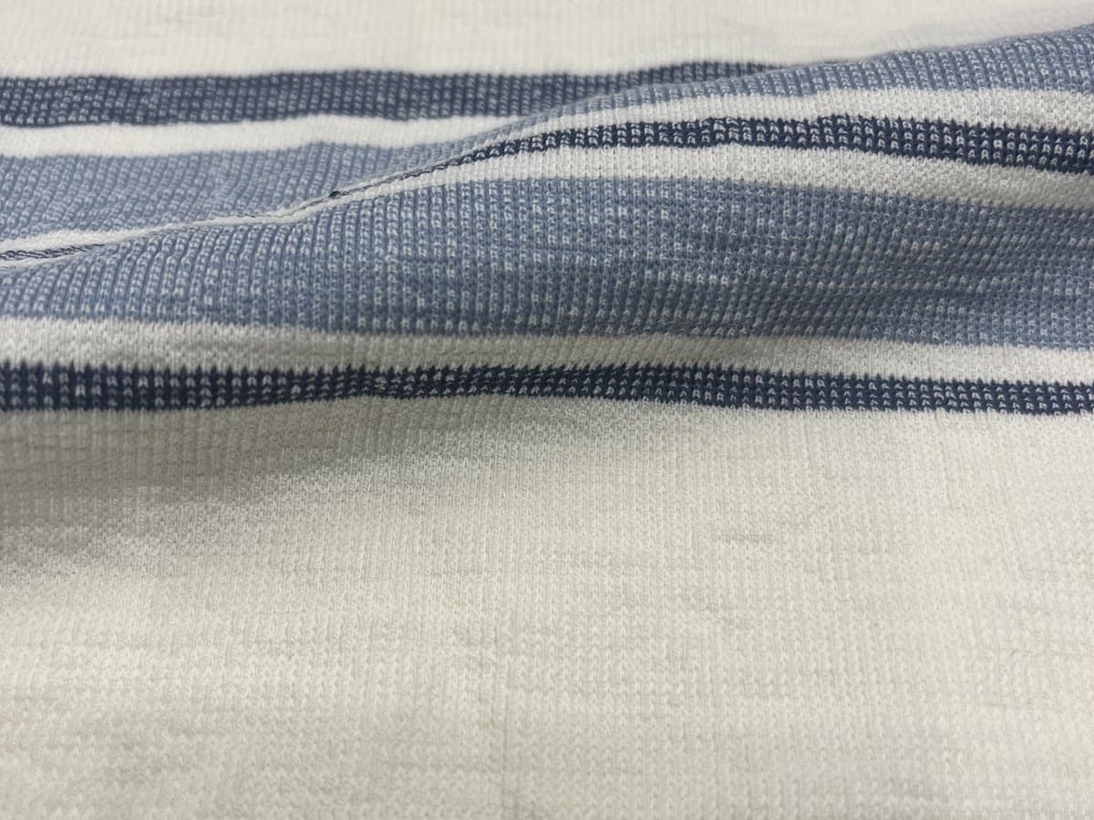 Slub Jersey Jacquard swatch, 100% Cotton
