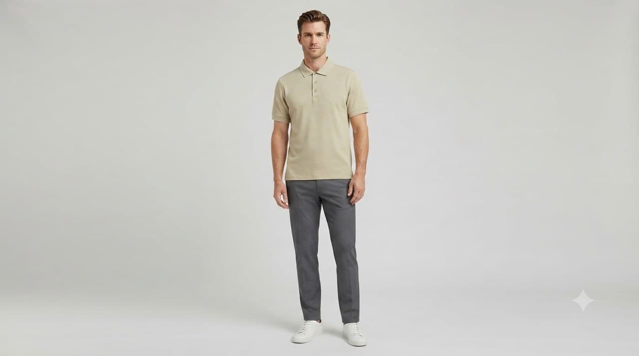 Single Jersey shown on model