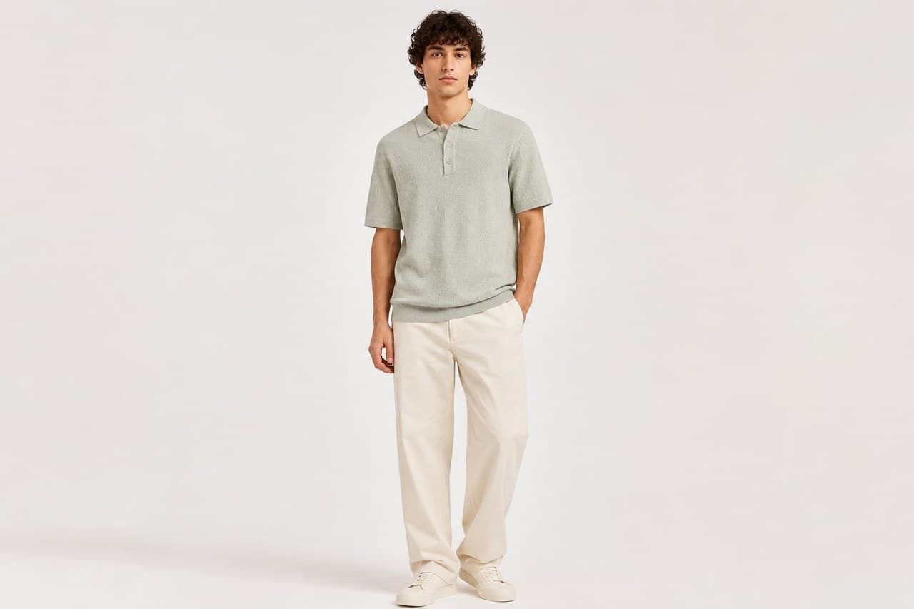 4 Track Jersey shown on model