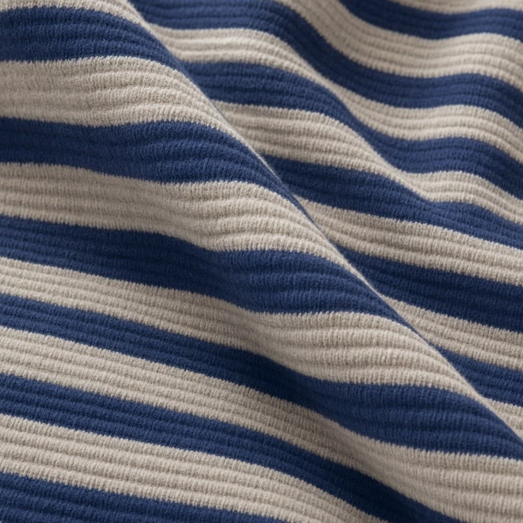 Ottoman Rib swatch, 100% Cotton