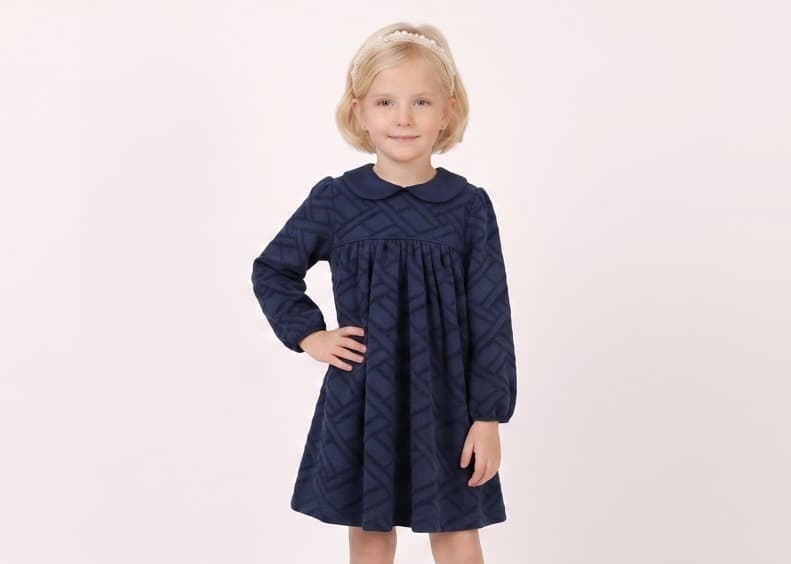 Terry Jacquard shown on model