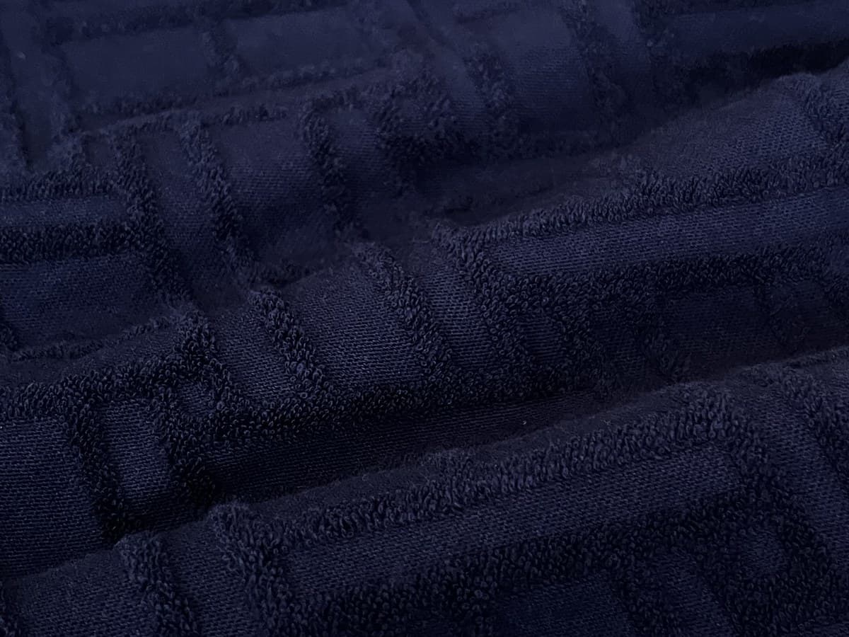 Terry Jacquard swatch, 100% Cotton