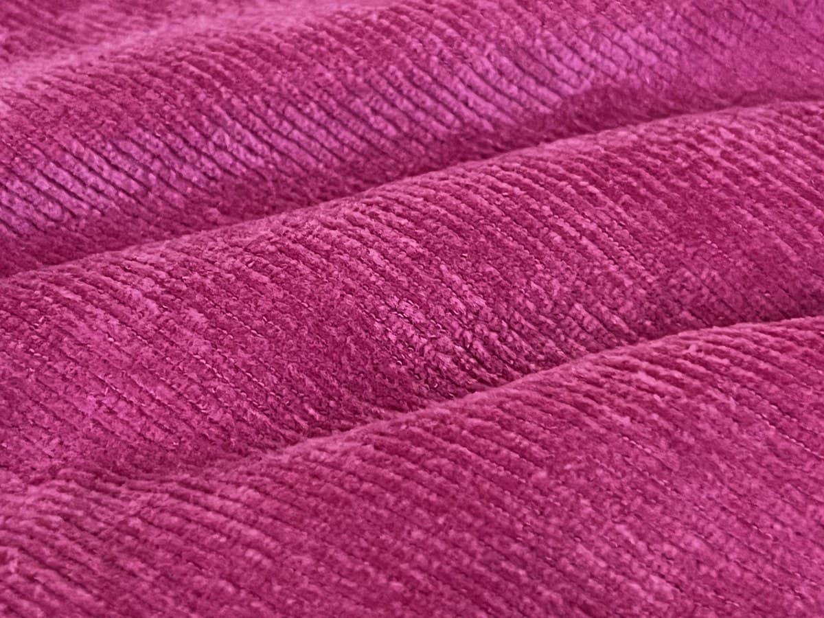 Corduroy Velour swatch, 68% Cotton, 28% Polyester, 4% Spandex