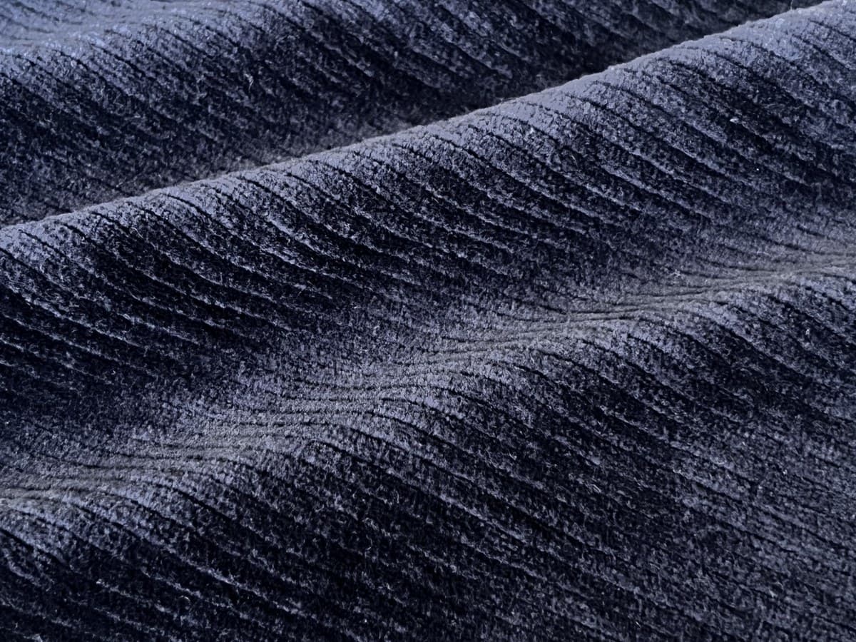 Drop Velour swatch, 68% Cotton, 28% Polyester, 4% Spandex