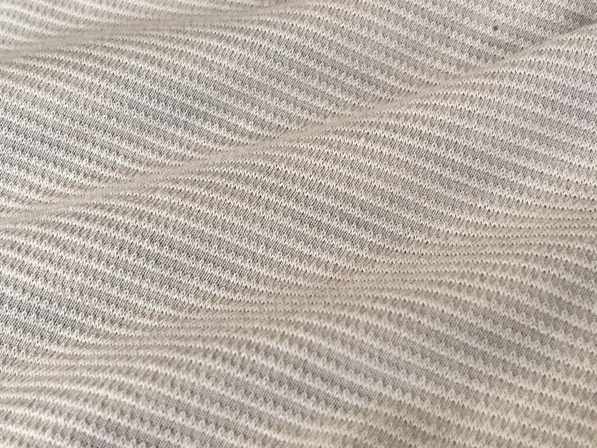Mini Ottoman Jersey swatch, 66% Cotton, 34% Polyester