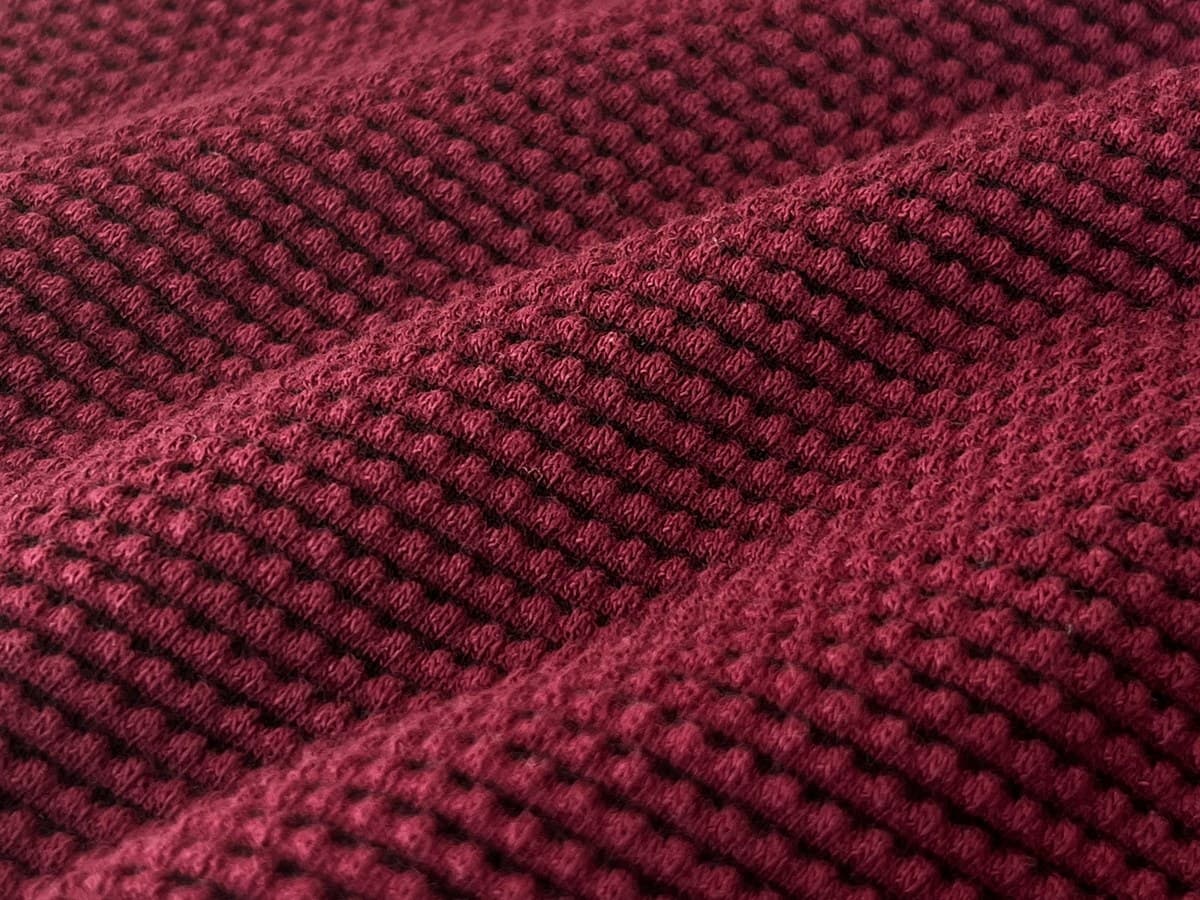 4 Track Popcorn swatch, 100% Cotton