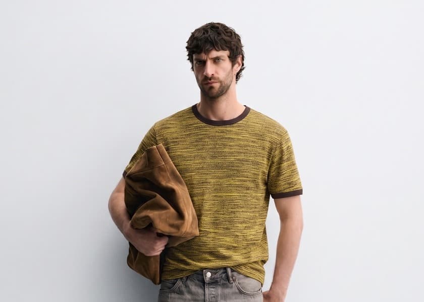 2thread French Terry shown on model