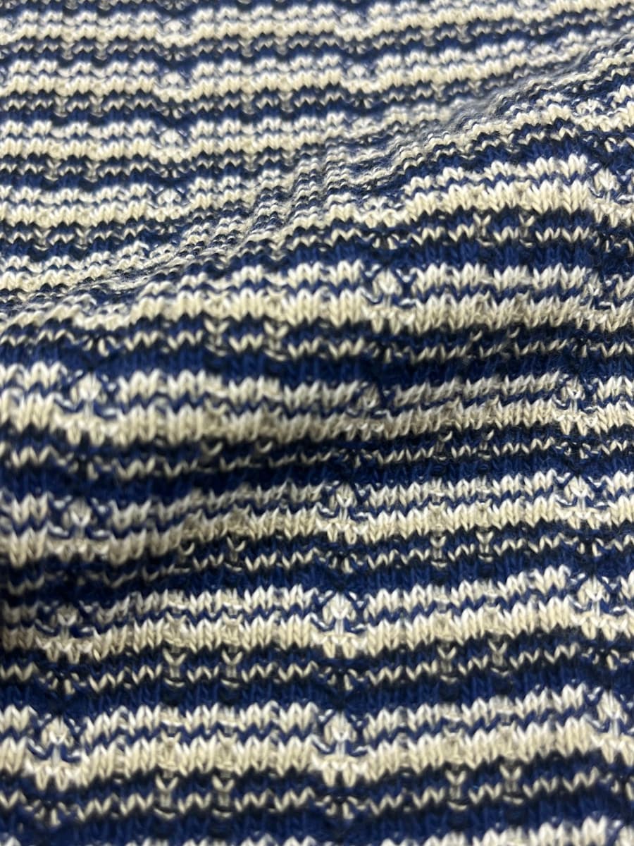 Drop Rib swatch, 100% Cotton