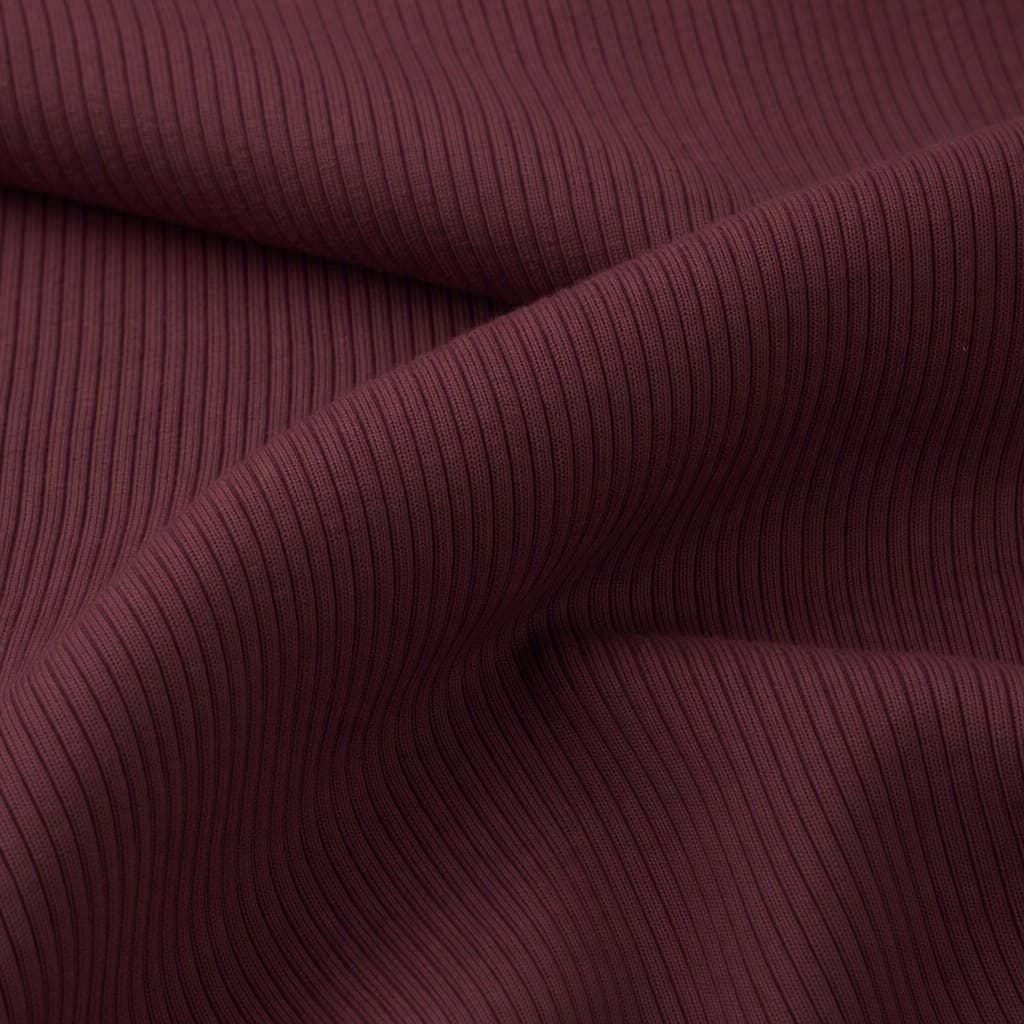 2X2 Rib swatch, 58% Cotton, 39% Polyester, 3% Elastane