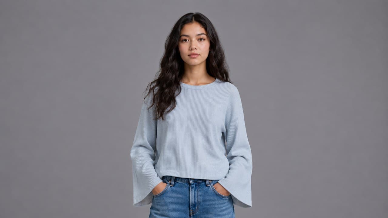 2X1 Rib shown on model