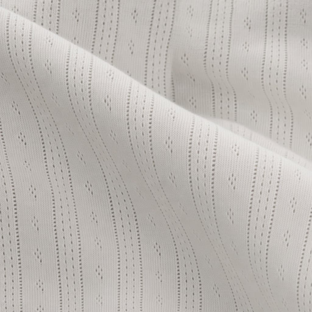 Pointelle Rib swatch, 100% Cotton
