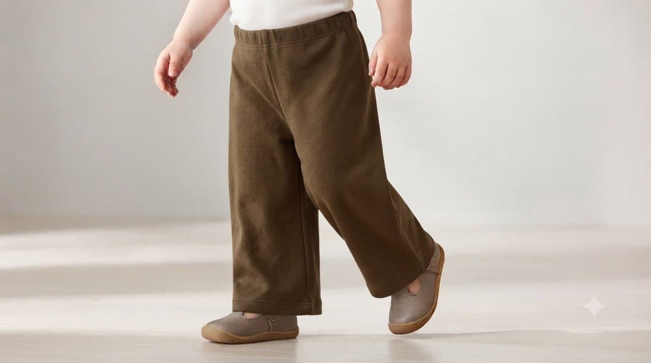 Pointelle Rib shown on model