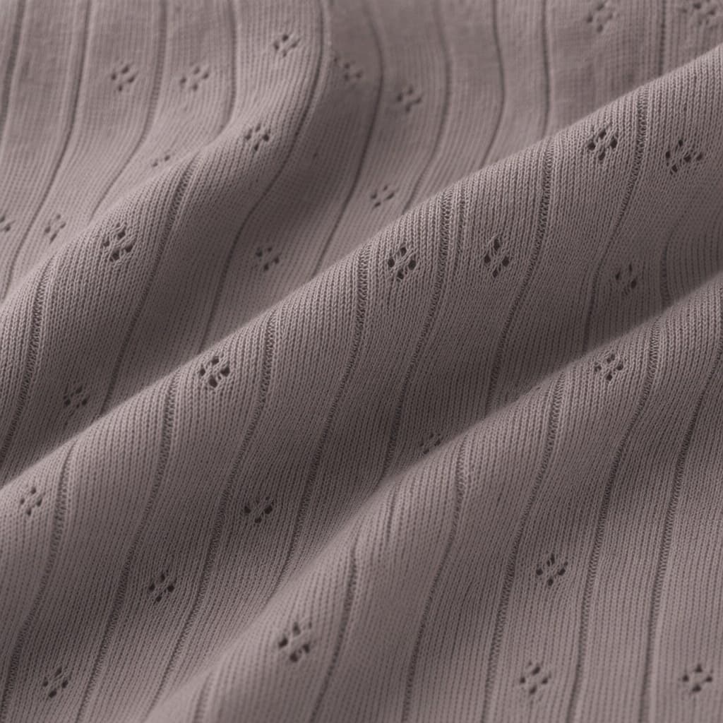 Pointelle Rib swatch, 100% Cotton