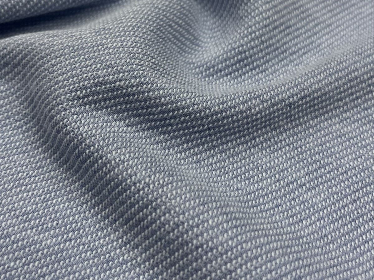 Cross Loop Knit swatch, 83% Cotton, 17% Polyester