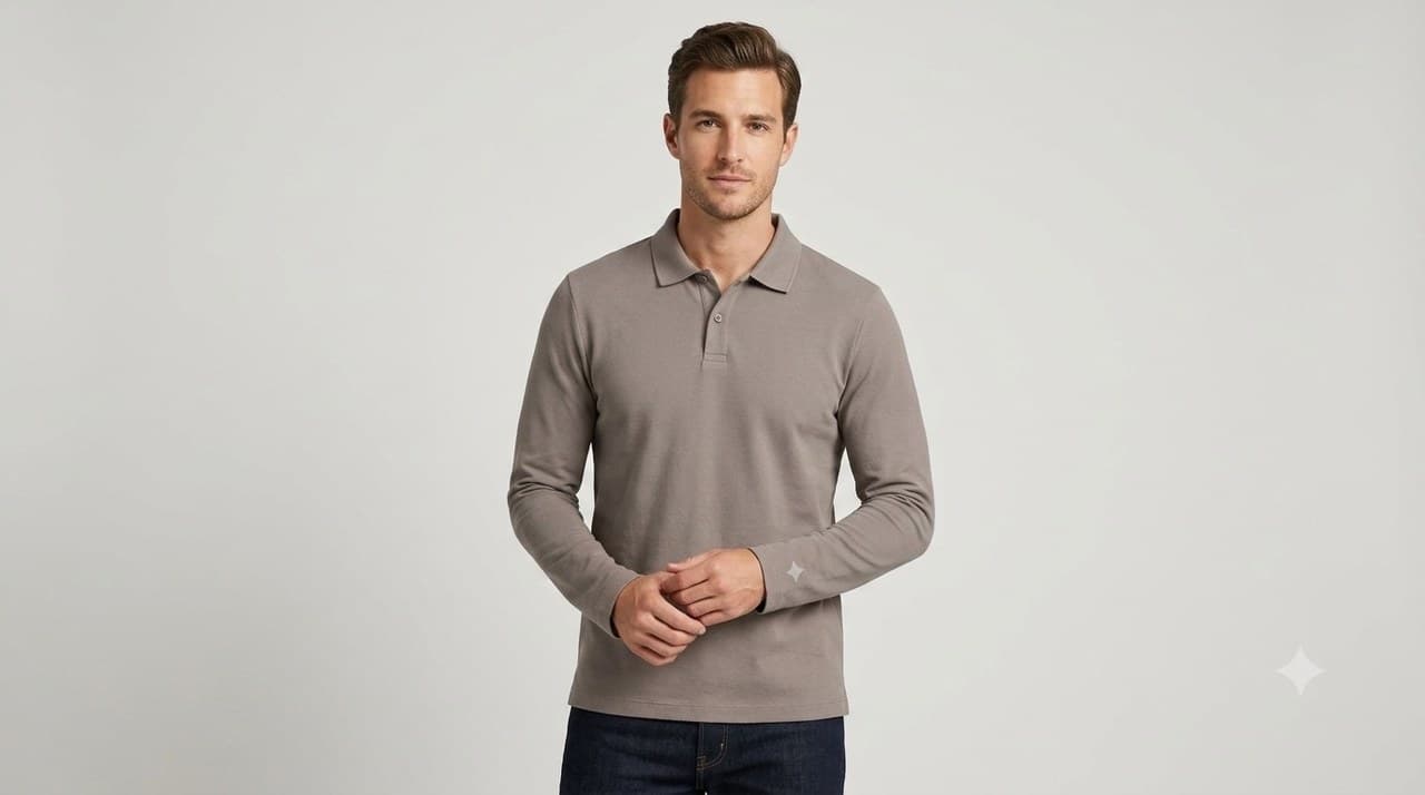 French Terry shown on model