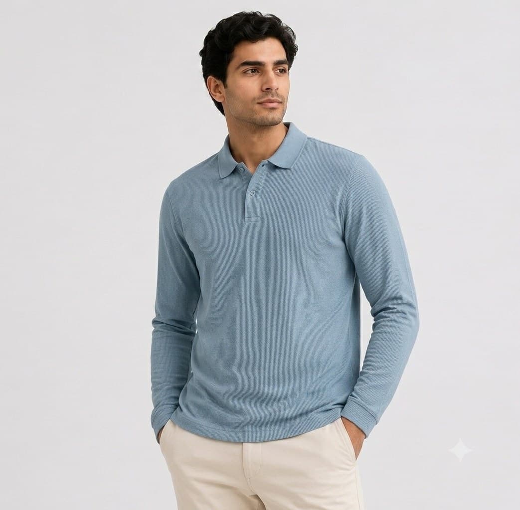French Terry shown on model